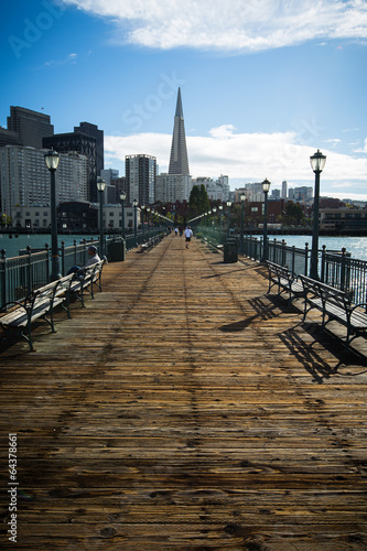 San Francisco Pier, Kalifornien, USA © fotogestoeber