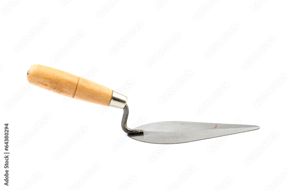 trowel isolated trowel isolated