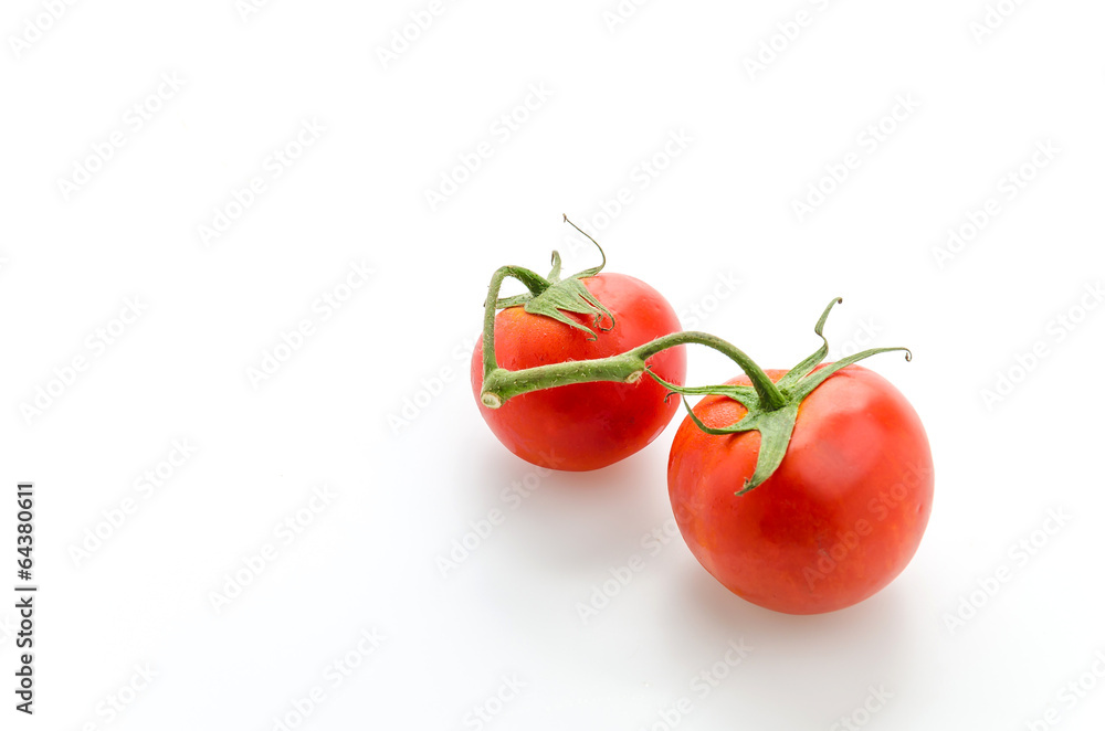 Tomato isolated on white Tomato isolated on white