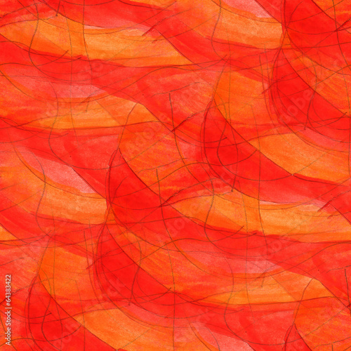 paint colorful pattern water texture abstract orange color seaml © maxximmm