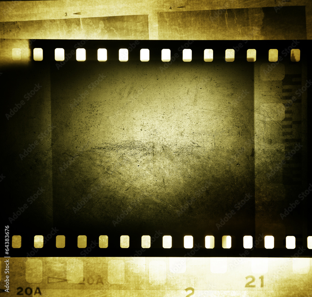 Filmstrip movie background