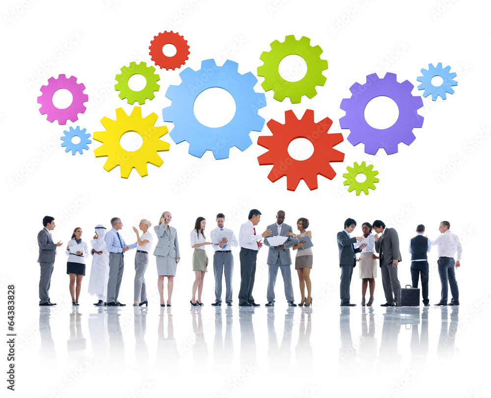 Group of Business People Meeting Group of Business People Meeting