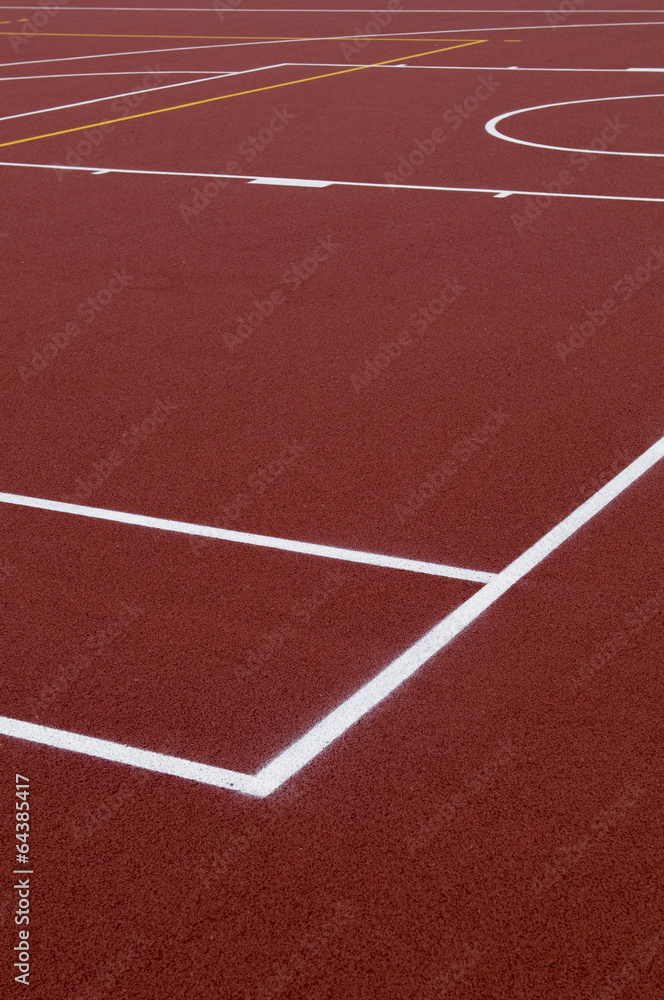 Fototapeta premium School playing field