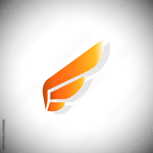 Vector wing icon