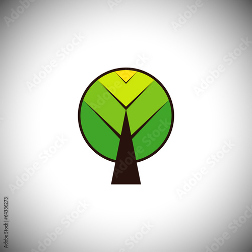 abstract tree icon