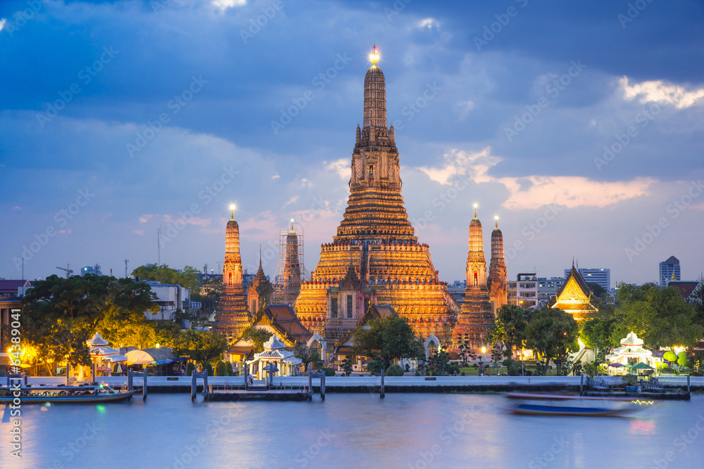 Fototapeta premium Świątynia Wat Arun, bangkok, tajlandia