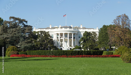 Washington, DC - White House back yard on a Summer day