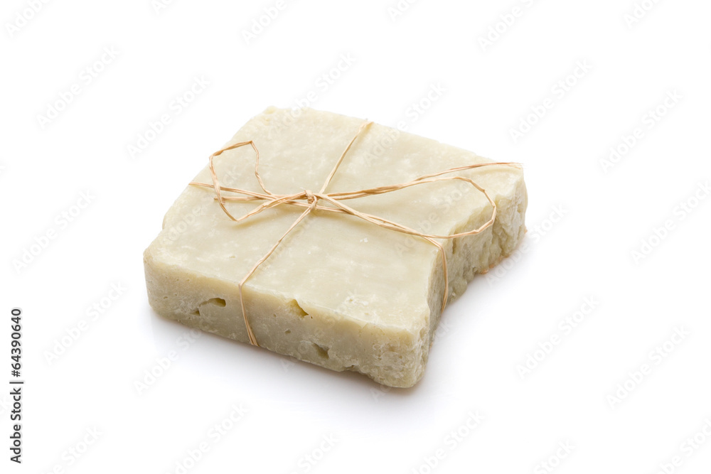 Handmade soap isolated on white background Handmade soap isolated on white background