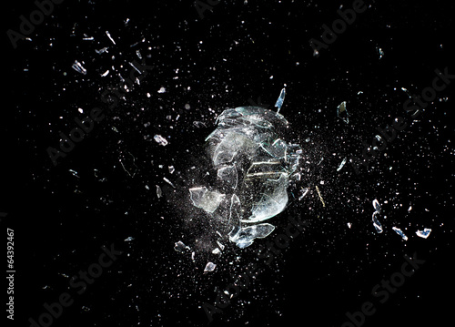 glass  explosion