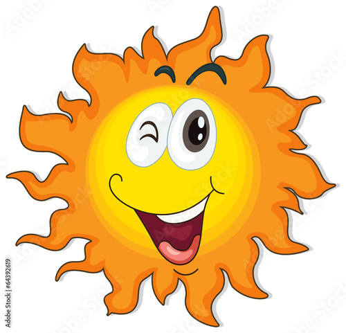 A happy sun