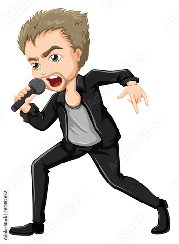 A solo performer
