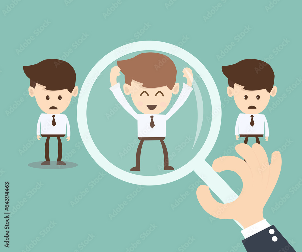 Job search and Human resource concept Job search and Human resource concept
