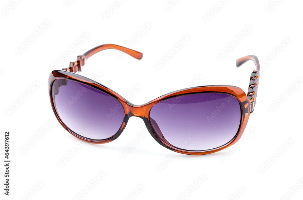 Sunglasses isolated white background Sunglasses isolated white background