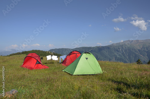Camp in at ka  kar mountain