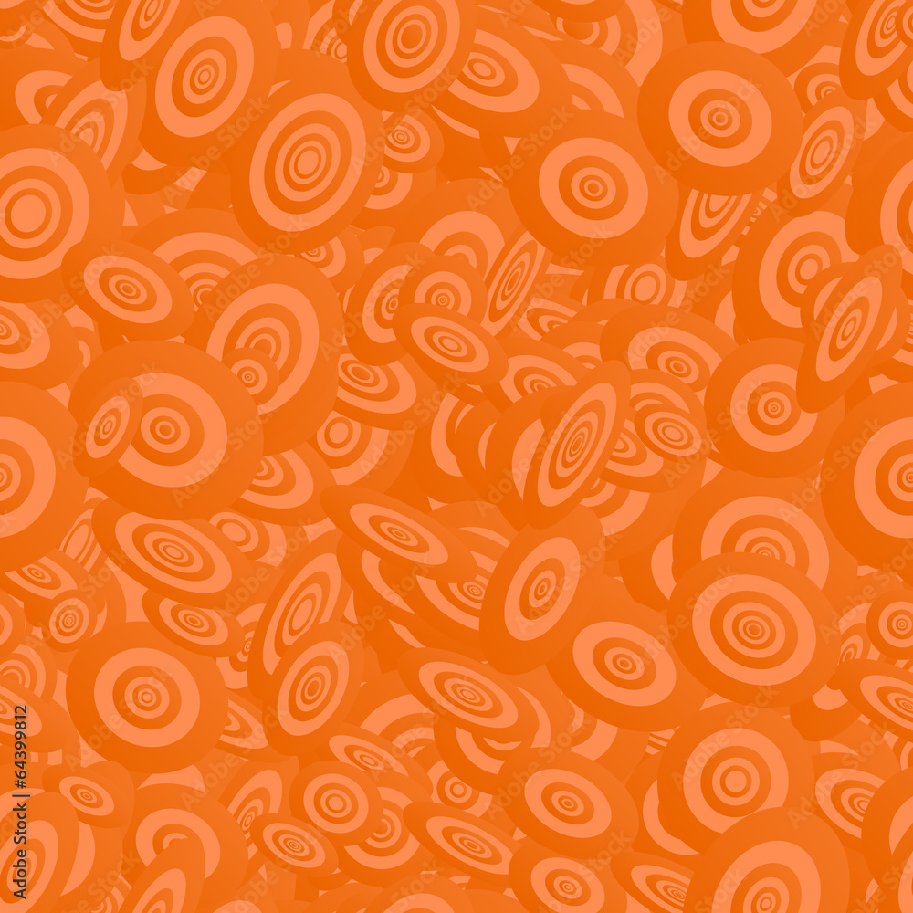 Orange seamless ellipse pattern background Orange seamless ellipse pattern background