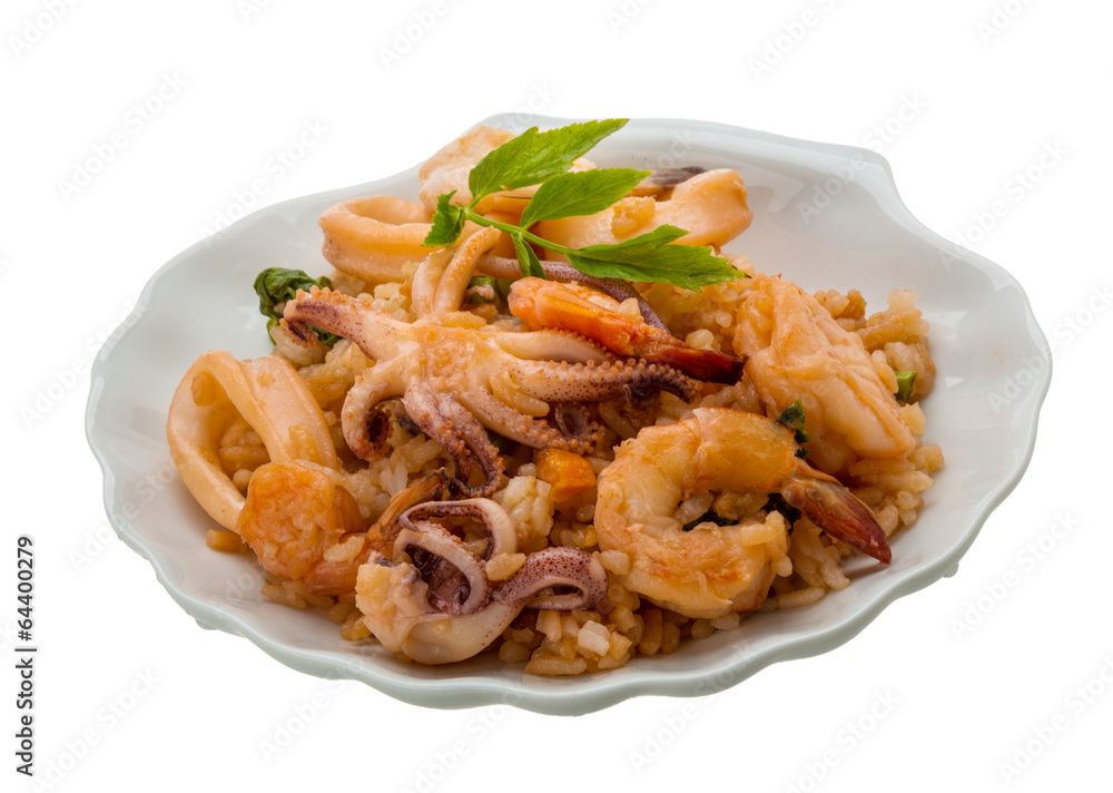 Rice with seafood Rice with seafood