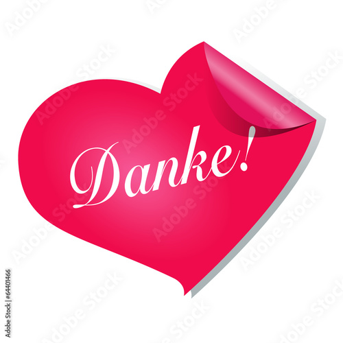 Danke,Herz,Button,Aufkleber,Danksagung,Vektor,frei