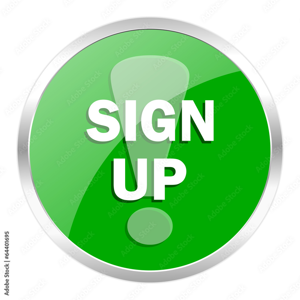 sign up icon sign up icon