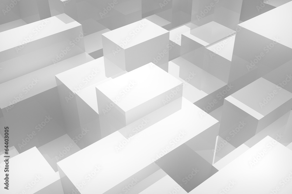 white cubes background white cubes background