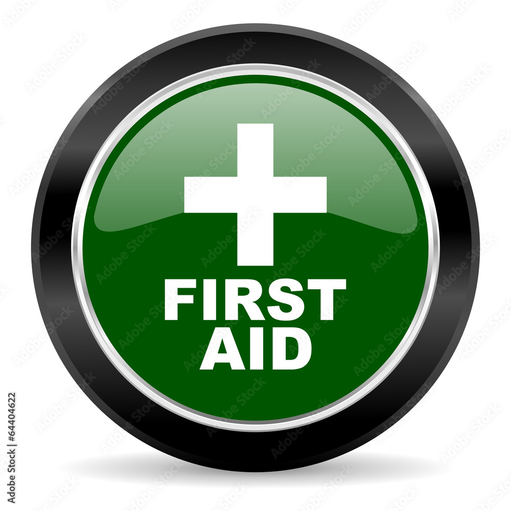 Obraz premium first aid icon