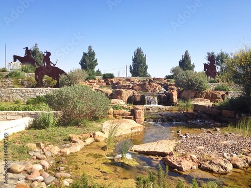 Comanche Spring monument in Ft. Stockton