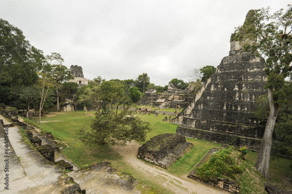 The Mayan ruins of Tikal