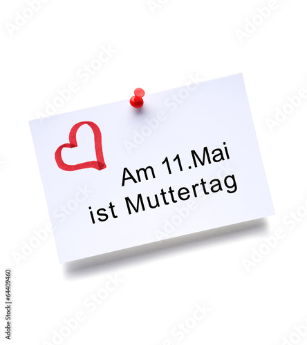 11. Mai Muttertag