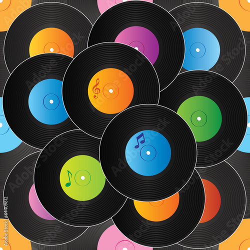 Seamless vinyl background vector