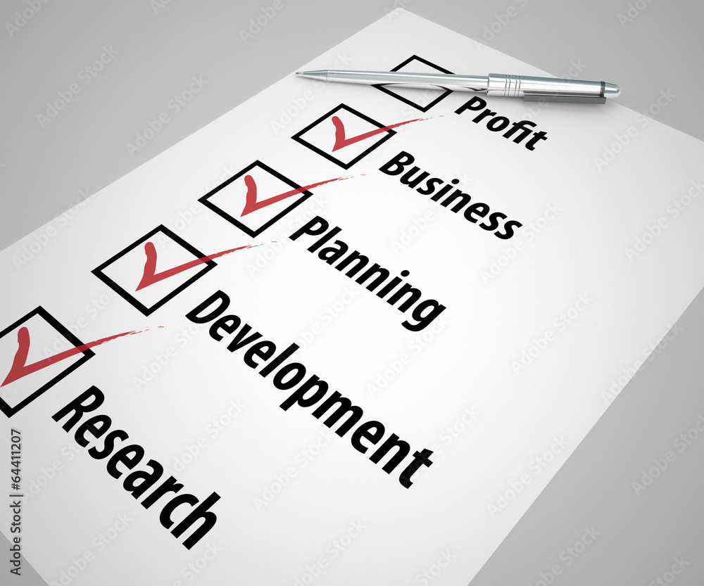 business check list business check list
