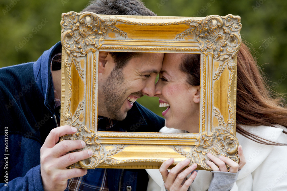 Fototapeta premium casual couple