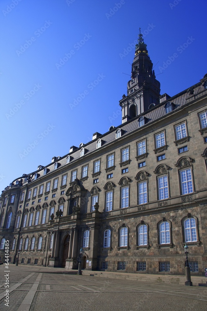 Fototapeta premium Palazzo di Christianborg, Copenaghne