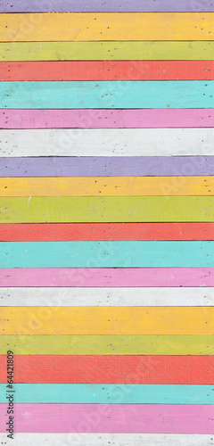 Colorful natural wooden background board