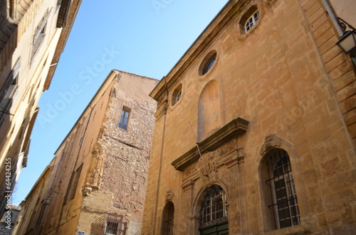 Architecture, façades, Aix en Provence 