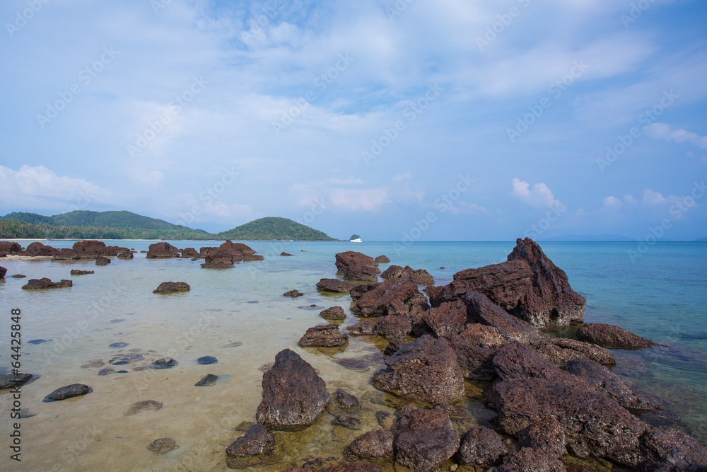 view of a beach at rocky view of a beach at rocky