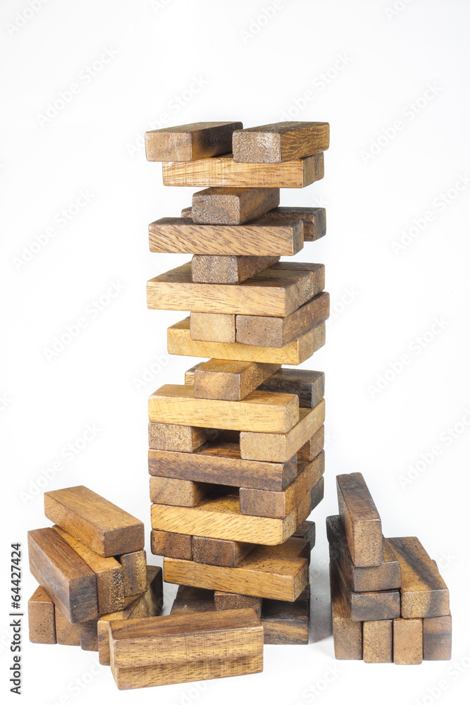 Blocks of wood, JENGA Game
