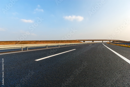 Obraz na płótnie Asphalt road w salonie