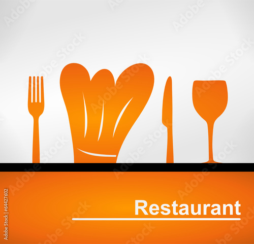 logo restaurant contemporain
