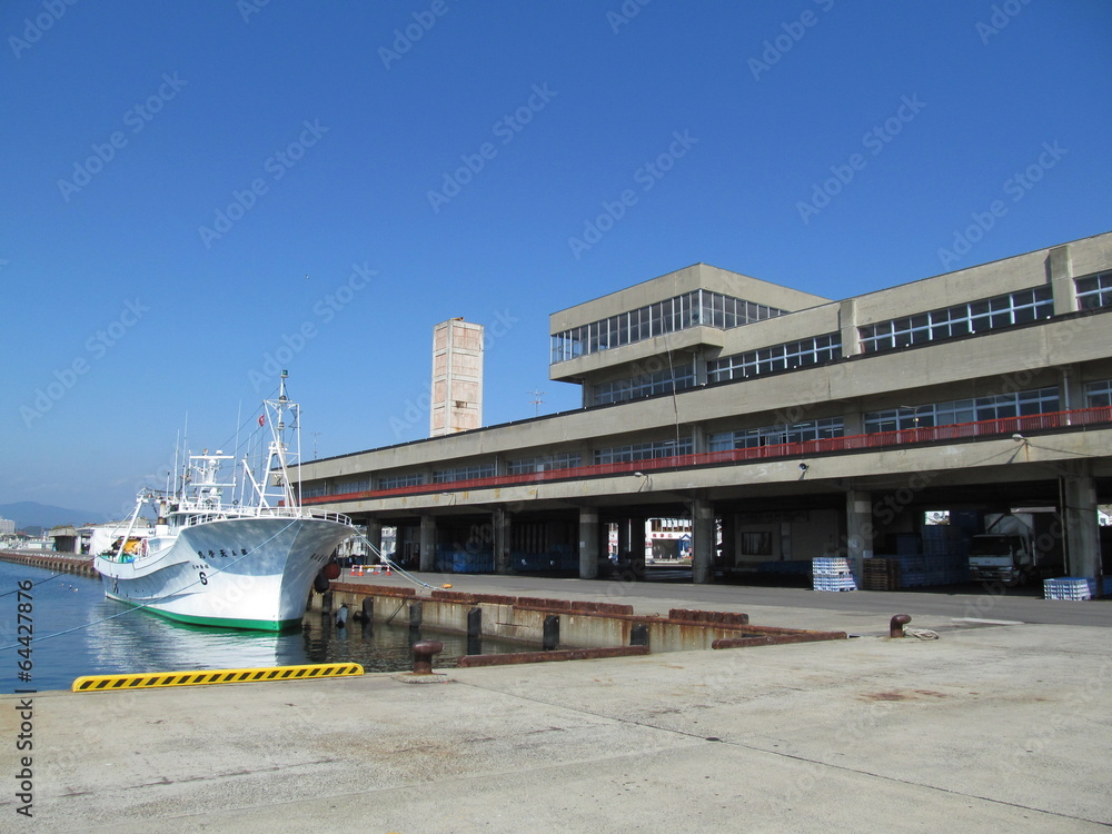 Fototapeta premium 小名浜の漁港