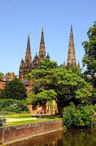 Cathedral, Lichfield, England © Arena Photo UK