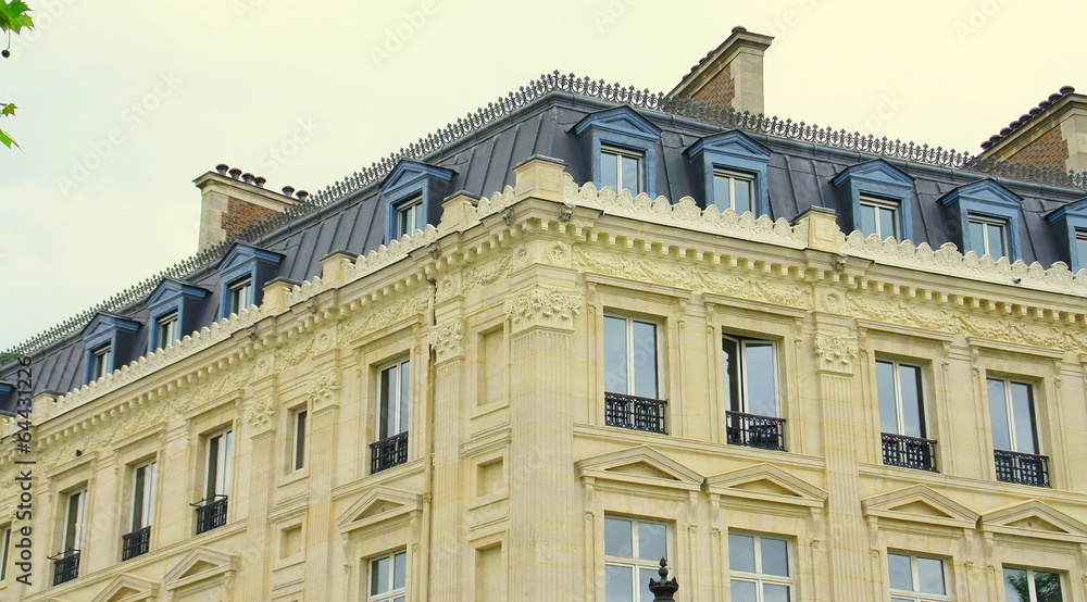 immeuble ancien parisien,architecture de paris