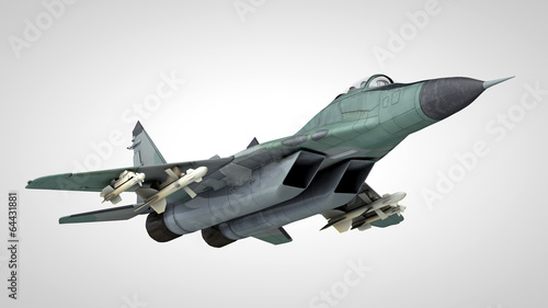 Canvas Print Fighter jet