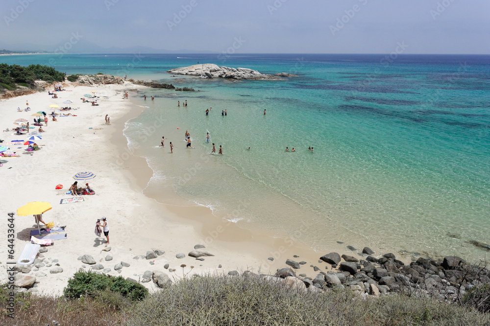 Beach near Villa Simius Sardinia Italy
