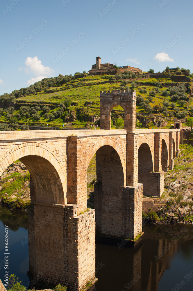 Alcantara roman bridge, Extremadura, Spain