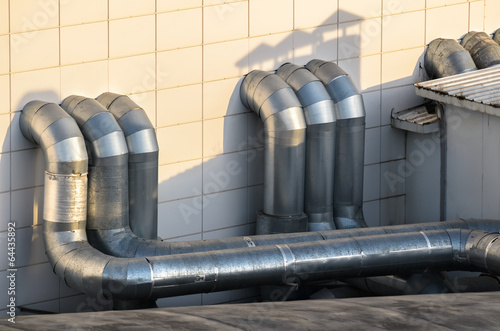 Fotografie ventilation pipes