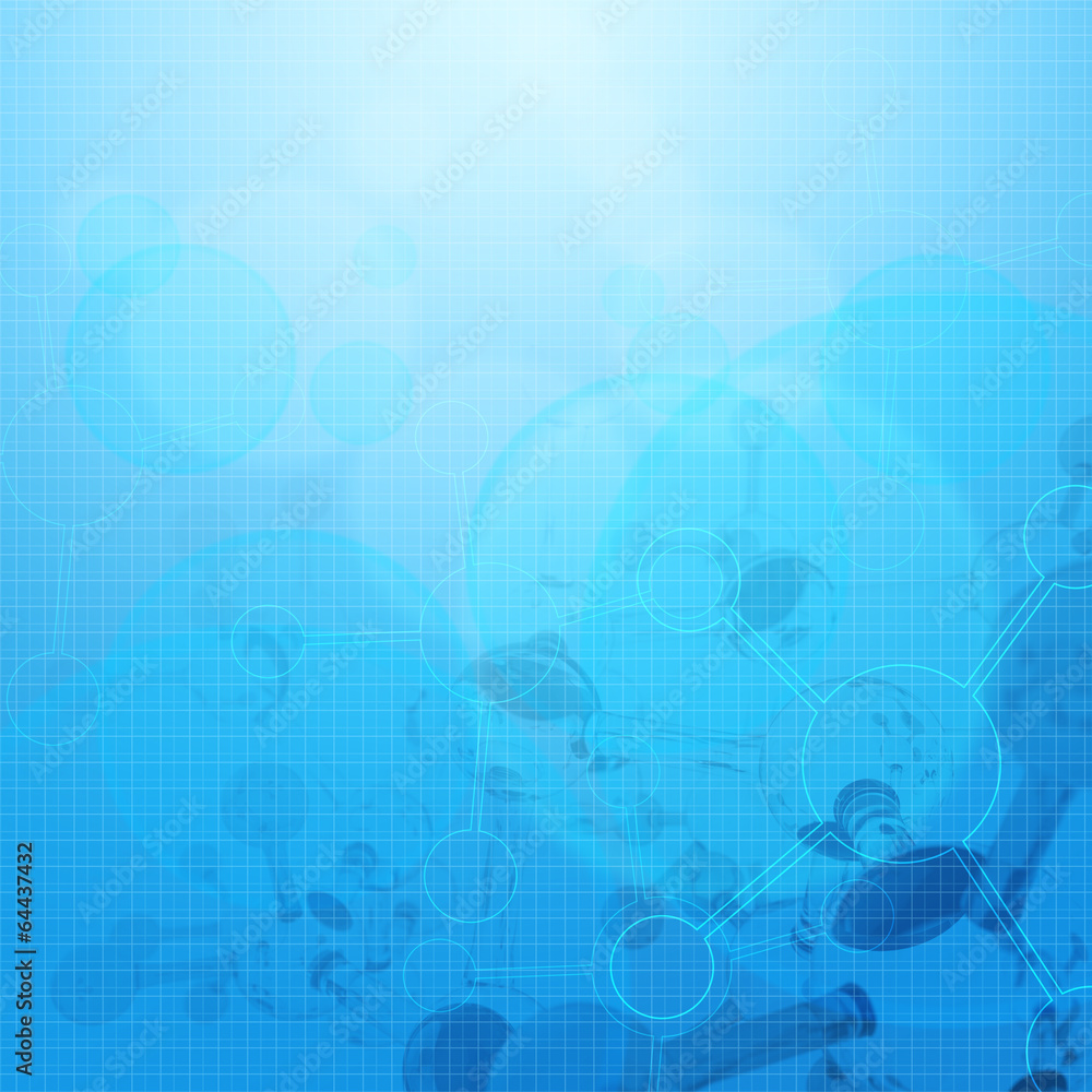 Abstract 3d molecules medical background Abstract 3d molecules medical background