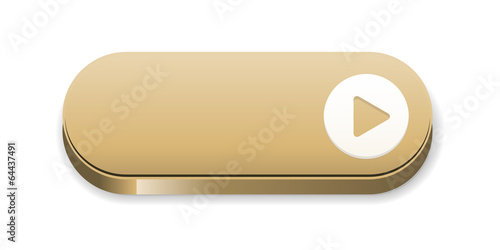 Wallpaper Mural the oval button with arrow Torontodigital.ca