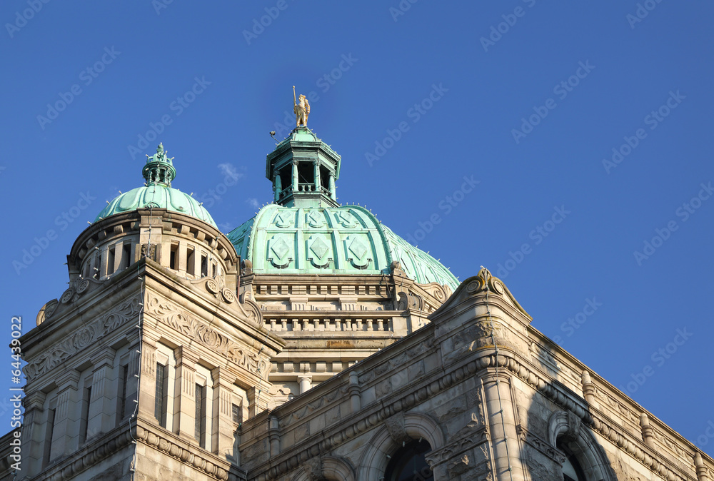 Parliament Building Detail, Victoria, BC