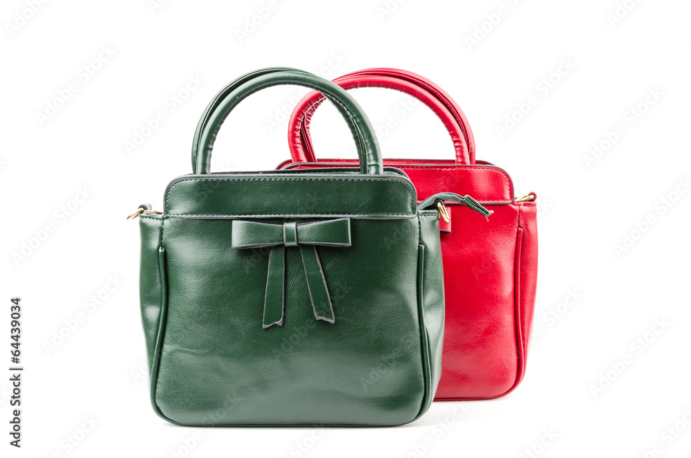 Handbag isolated white background Handbag isolated white background