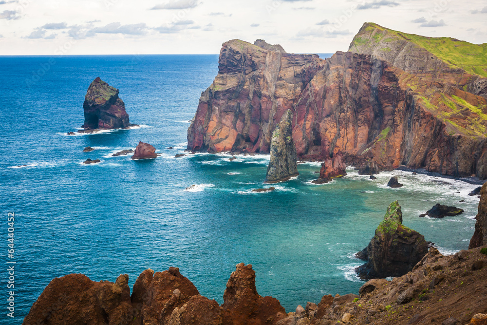 Fototapeta premium Ponta de Sao Lourenco,the easternmost part of Madeira Island
