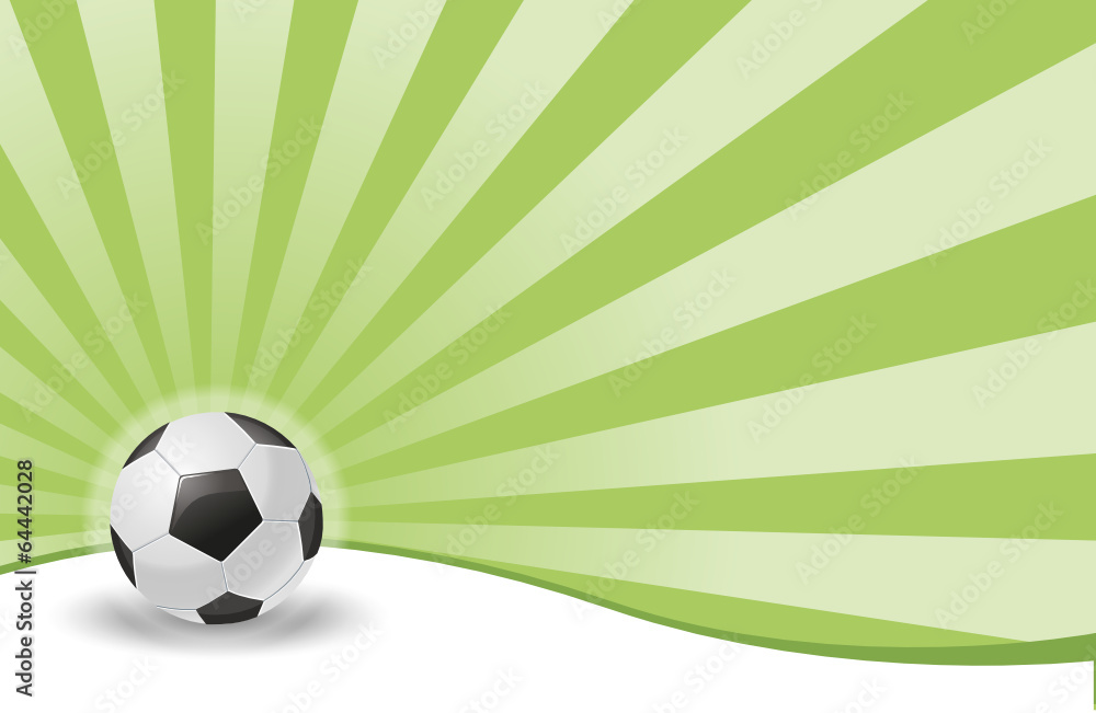 Obraz premium Soccer Field Ball